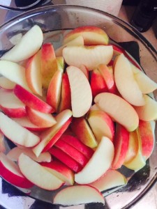 Apples Soaking in Essential Oils